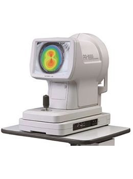 サンコンタクトレンズ社プラチドレフケラトメーター